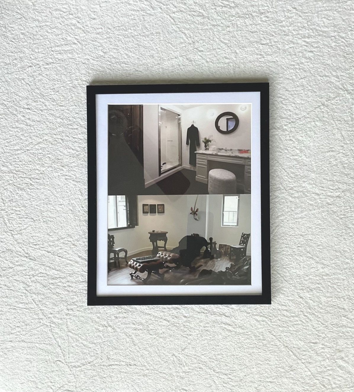 Chrome Hearts Chrome Hearts bathrobe 9x11 Framed magazine cutout poster Size ONE SIZE - 1 Thumbnail