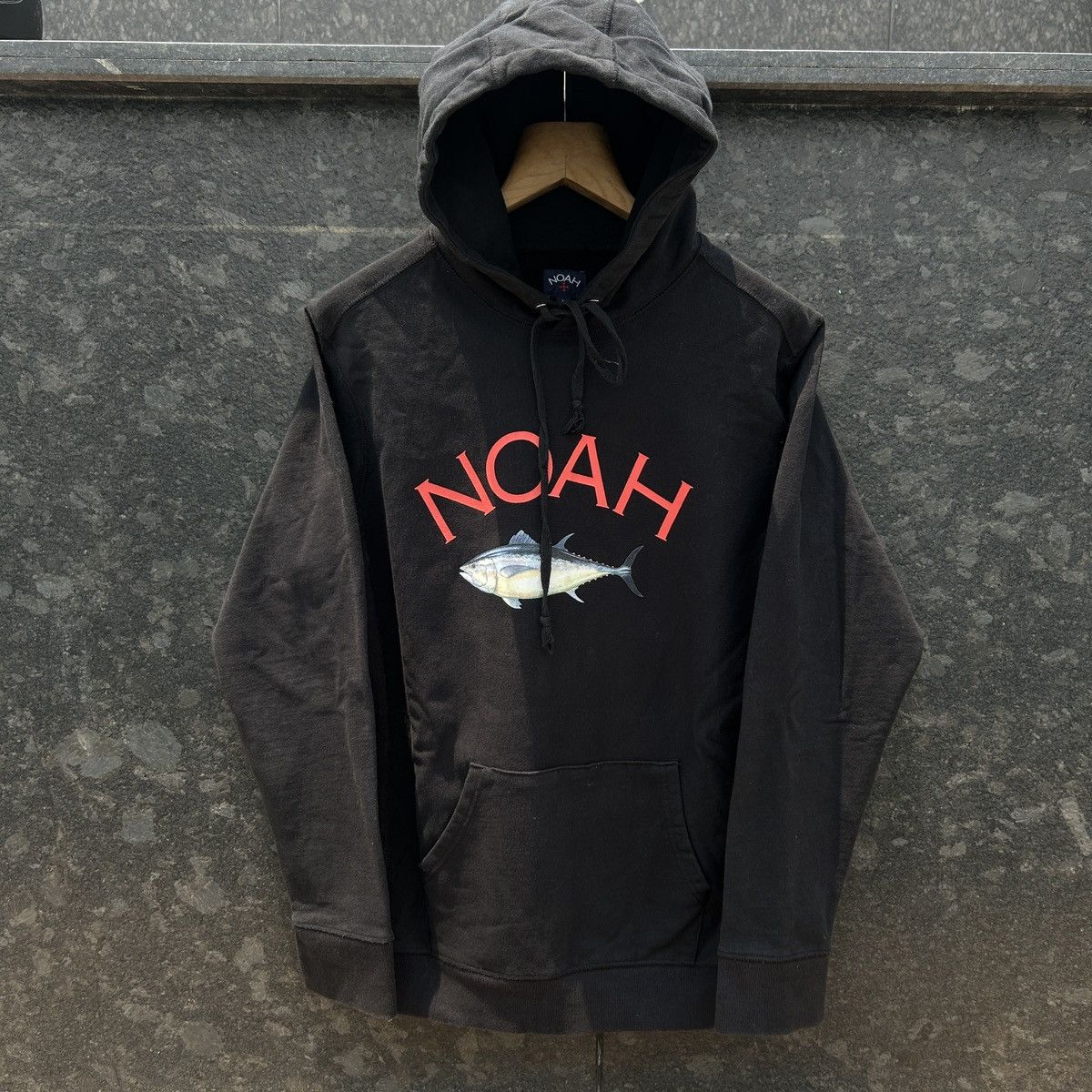 Noah Noah NY Black Japan Exclusive Bluefin Tuna Logo Hoodie Size US L / EU 52-54 / 3 - 1 Thumbnail