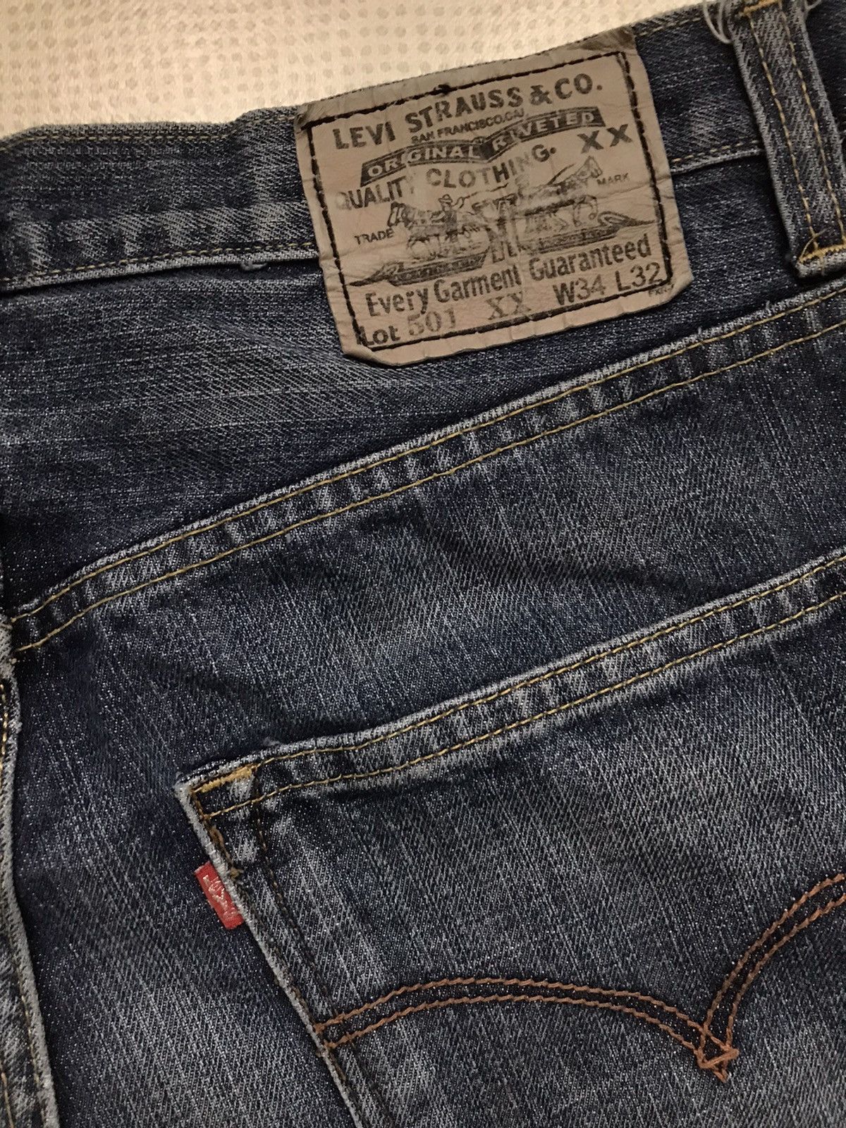 Japanese Brand × Levi's × Vintage Selvedge Vintage Levi’s Denim Size US 34 / EU 50 - 3 Thumbnail