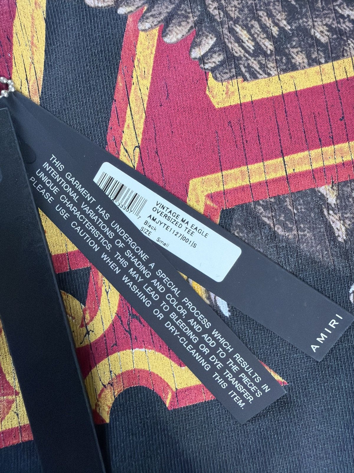 Amiri Amiri MA eagle logo Size US S / EU 44-46 / 1 - 1 Thumbnail