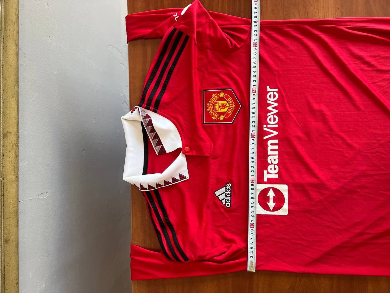 Adidas 2022/23 MANCHESTER UNITED #14 ERIKSEN HOME SOCCER JERSEY L Size US L / EU 52-54 / 3 - 16 Thumbnail