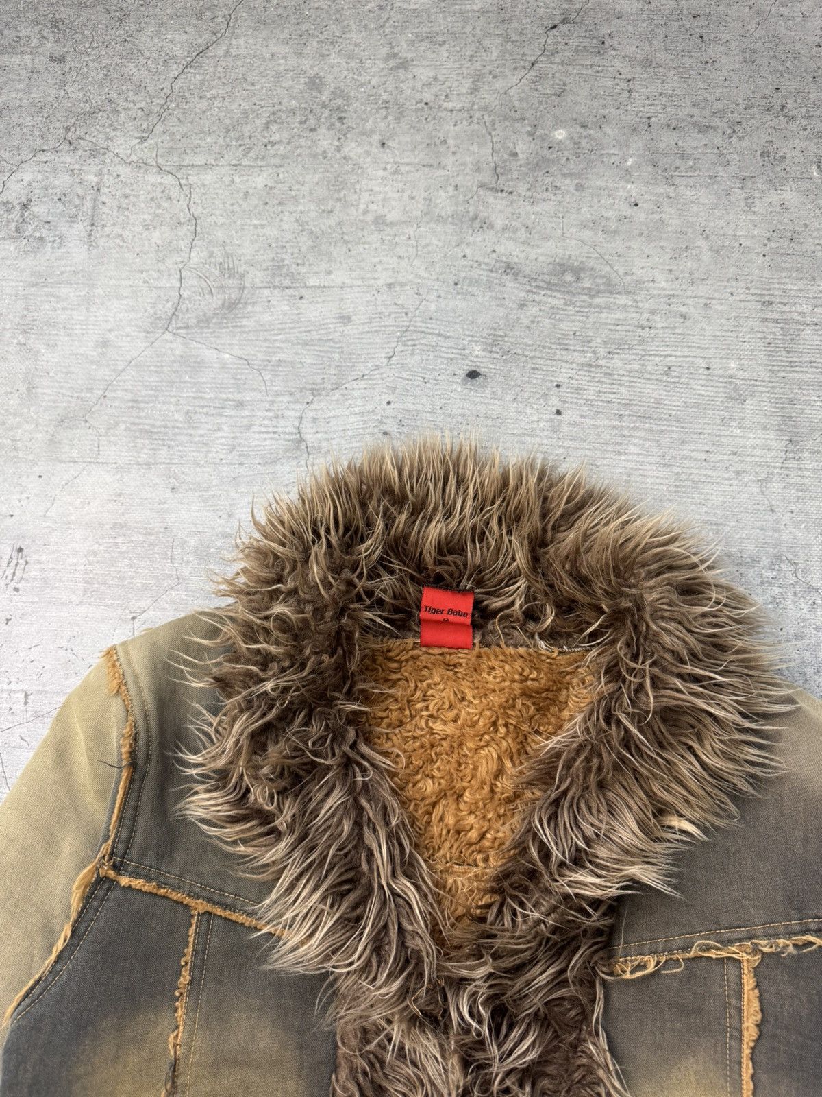 If Six Was Nine Japan fur faux jeans jacket IfSixWasNine LGB style VTG Size L / US 10 / IT 46 - 4 Thumbnail
