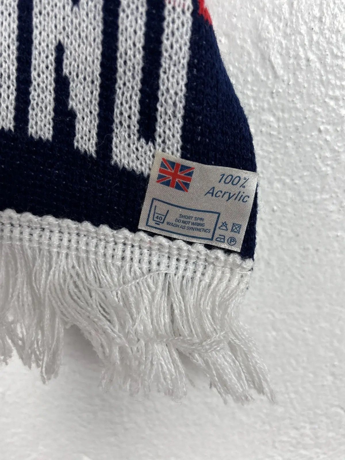 Vintage 90s Vintage England Football Team Fanwear Scarf Muffler Size ONE SIZE - 6 Thumbnail