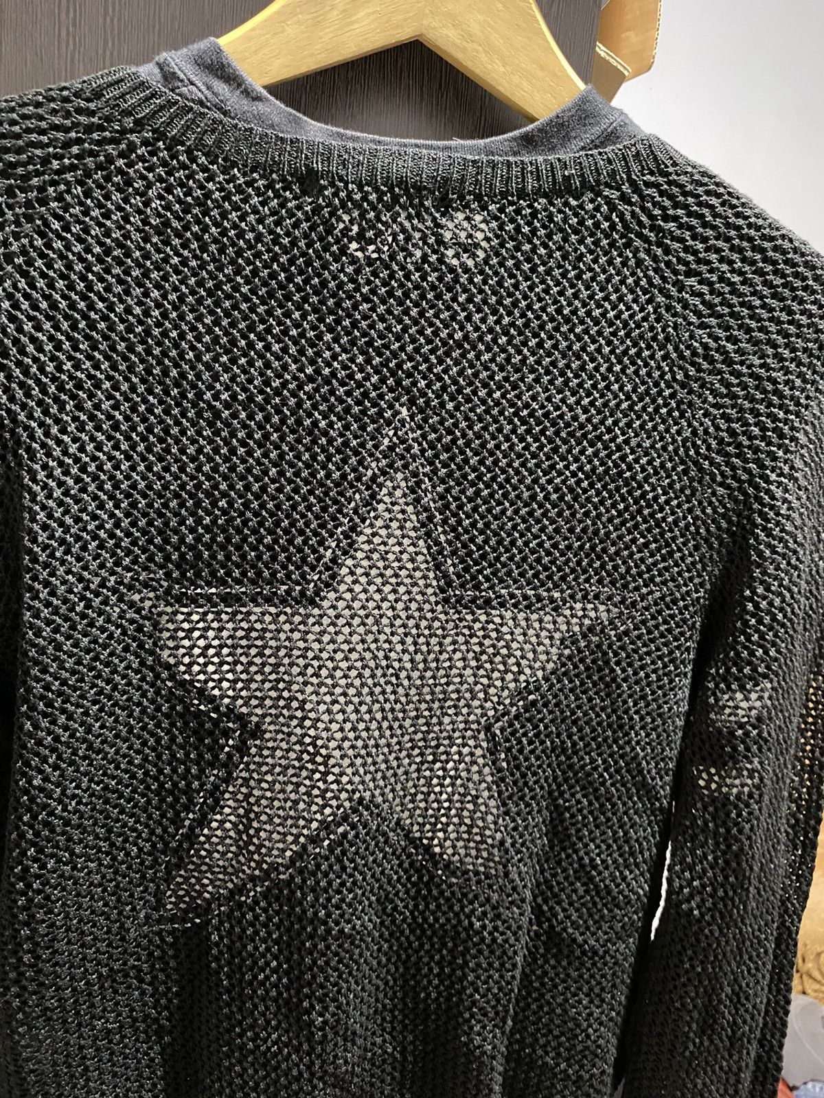 20471120 Fishnet knit uniqlo like CDG style Size US L / EU 52-54 / 3 - 4 Thumbnail