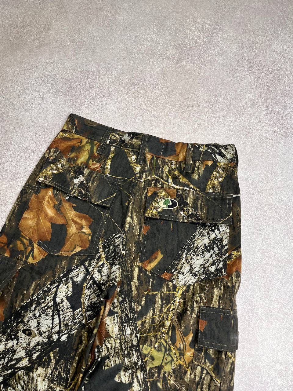 Russell Athletic ⚡️QUICK SALE⚡️VINTAGE REALTREE 3D CAMO BAGGY CARGO Pants Y2K Size US 31 - 2 Thumbnail