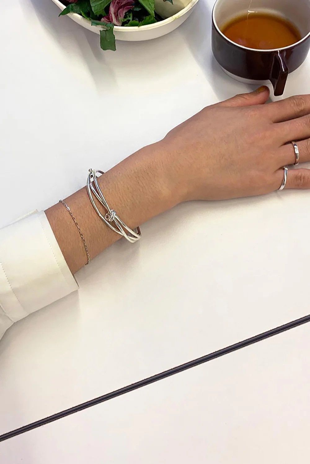 Other COLDFRAME GORDIAN BOLD KNOT BRACELET Size ONE SIZE - 10 Thumbnail