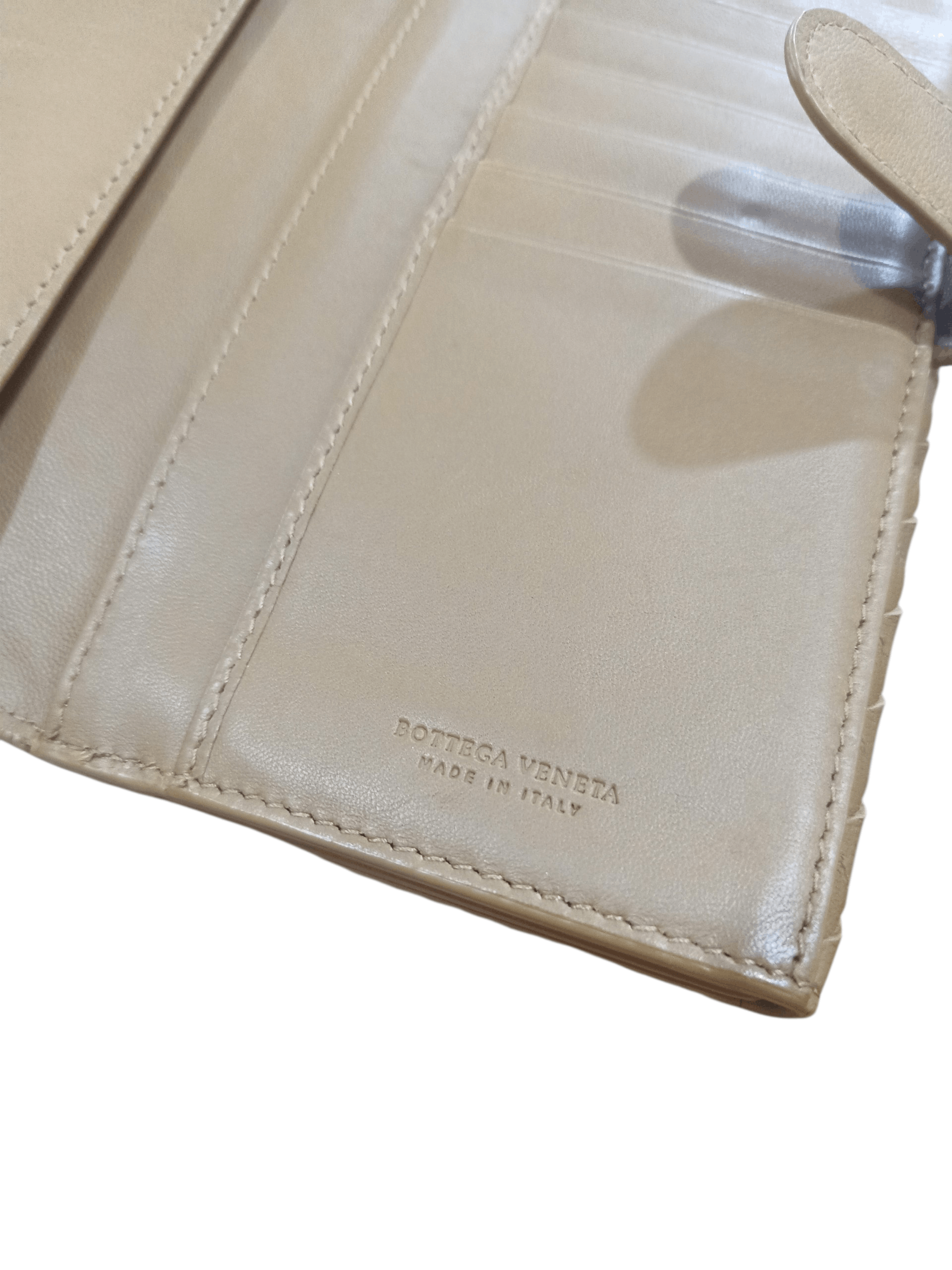Bottega Veneta Intrecciato Leather Long Wallet