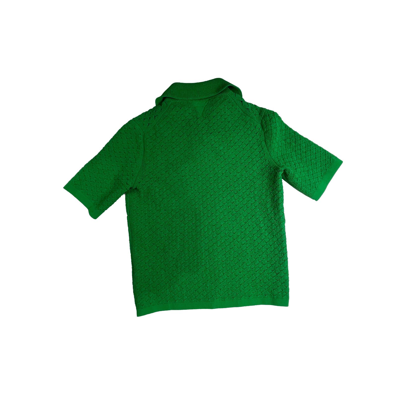 Bottega Veneta Bottega Veneta Crochet Green Shirt Size US S / EU 44-46 / 1 - 2 Thumbnail