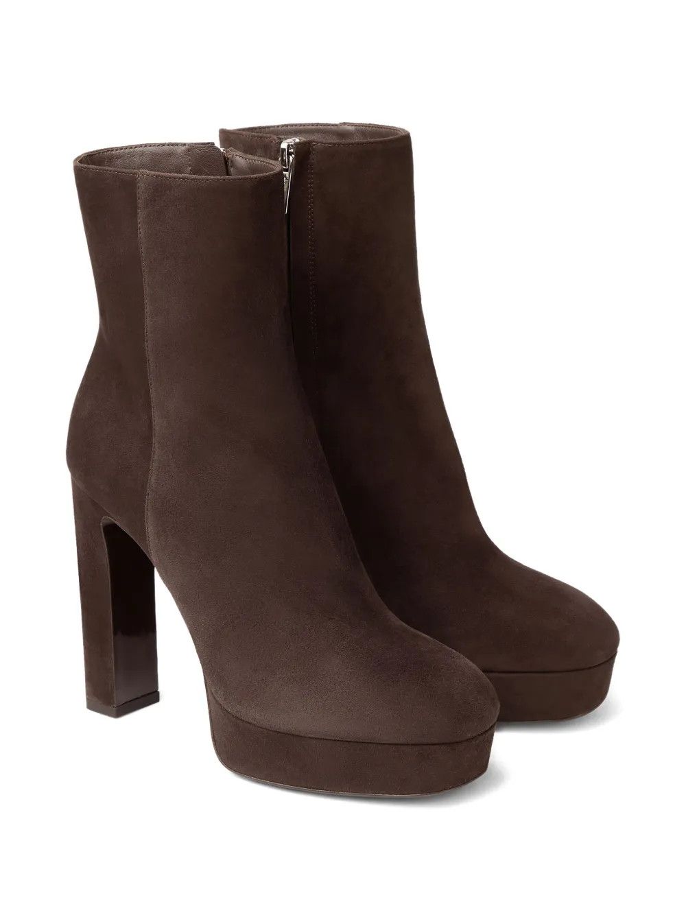 Os11x0826 Marene 120mm Ankle Boots In Chocolate in Brown, Women's (Size 9)