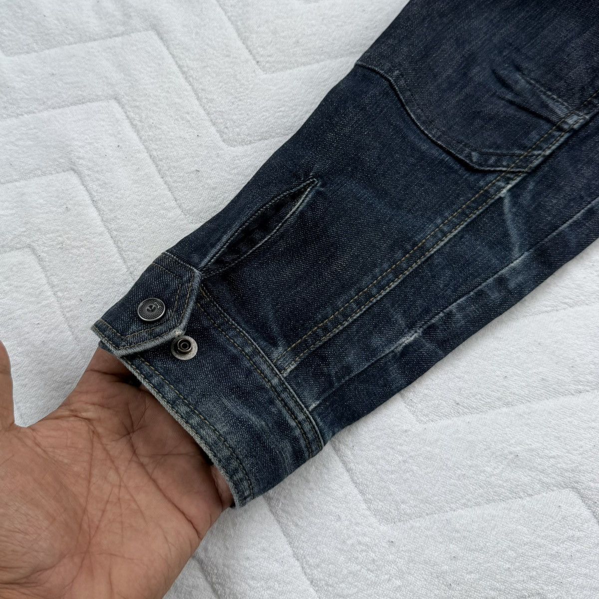 Japanese Brand Evenriver Workwear Denim Jacket Utility Mechanic Biker Size US XL / EU 56 / 4 - 17 Thumbnail