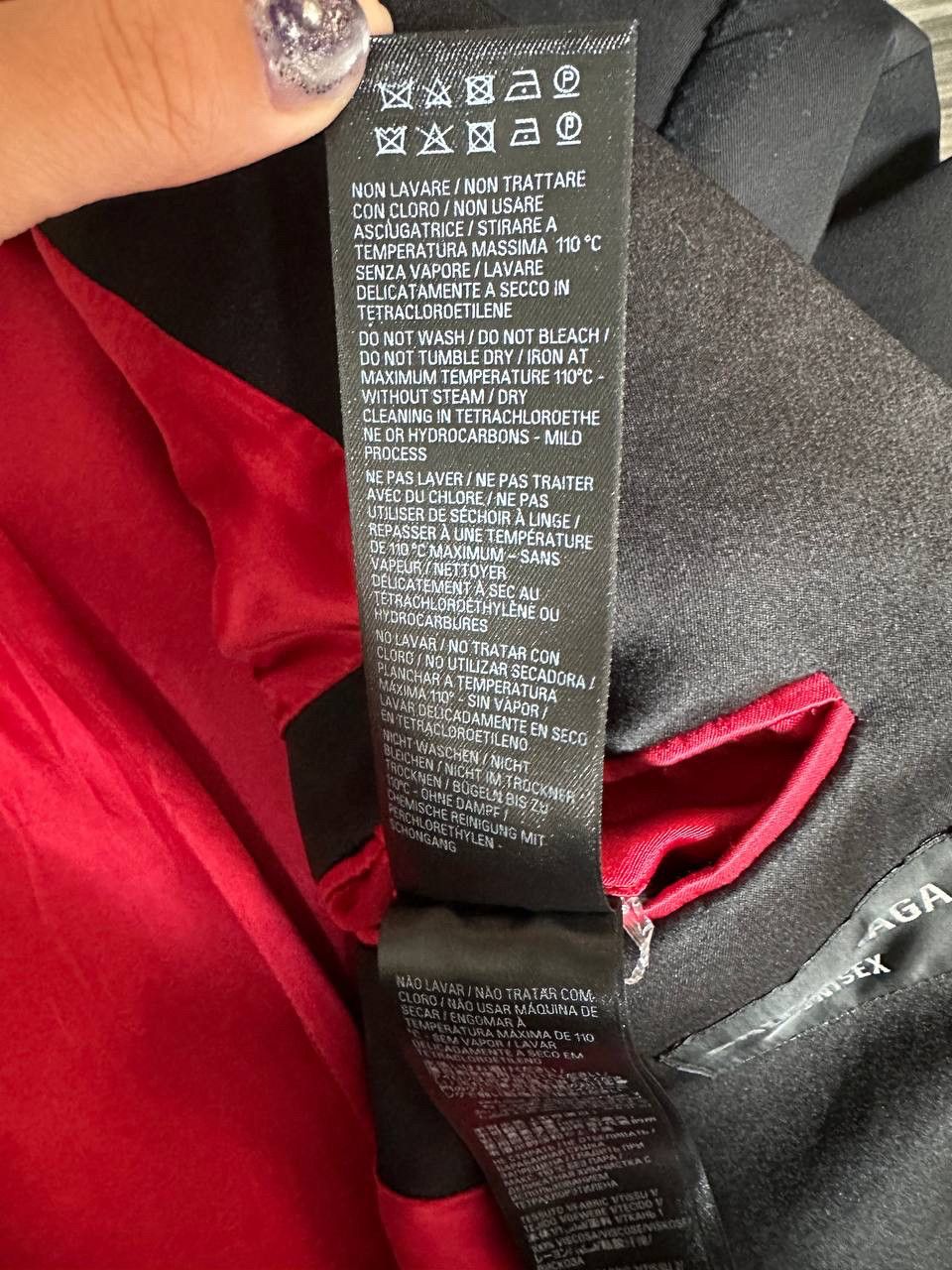 Balenciaga Balenciaga silk tuxedo ripped blazer Size 54L - 10 Thumbnail