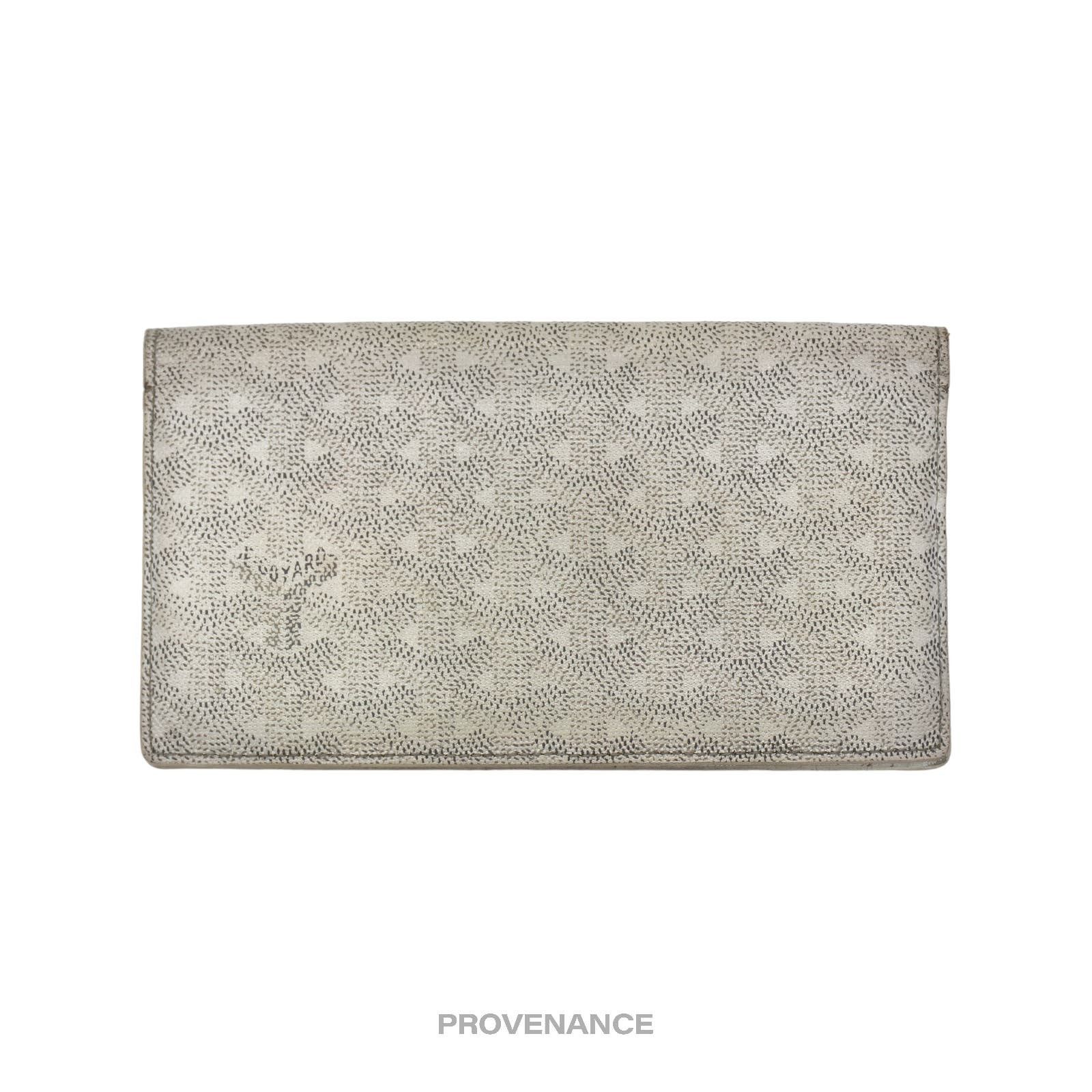 image of Goyard Richelieu Long Wallet - White Goyardine, Women's