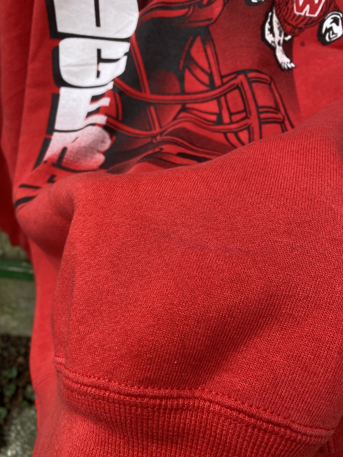 Chalk Line Vintage Wisconsin Badgers NCAA 1996 Sweatshirt Harvard Size US XXL / EU 58 / 5 - 6 Thumbnail