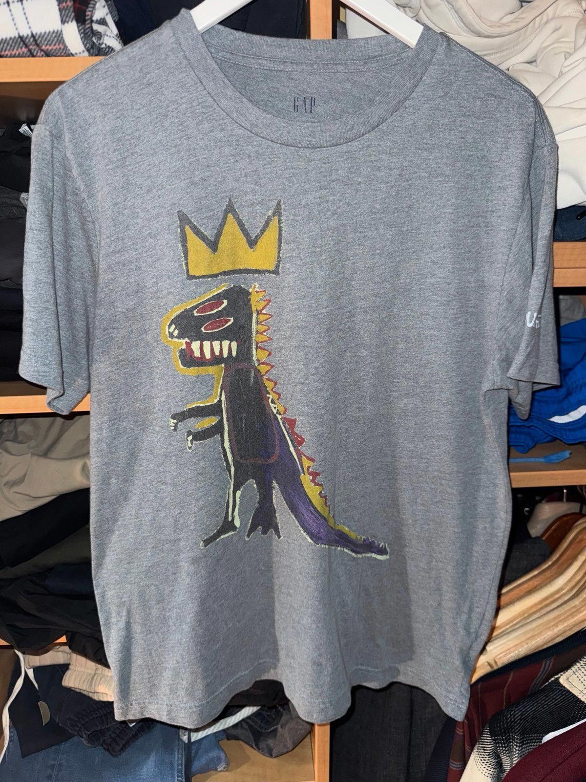 Gap GAP x Jean-Michel Basquiat T-Shirt Rare Sz M Mens Size US M / EU 48-50 / 2 - 2 Thumbnail