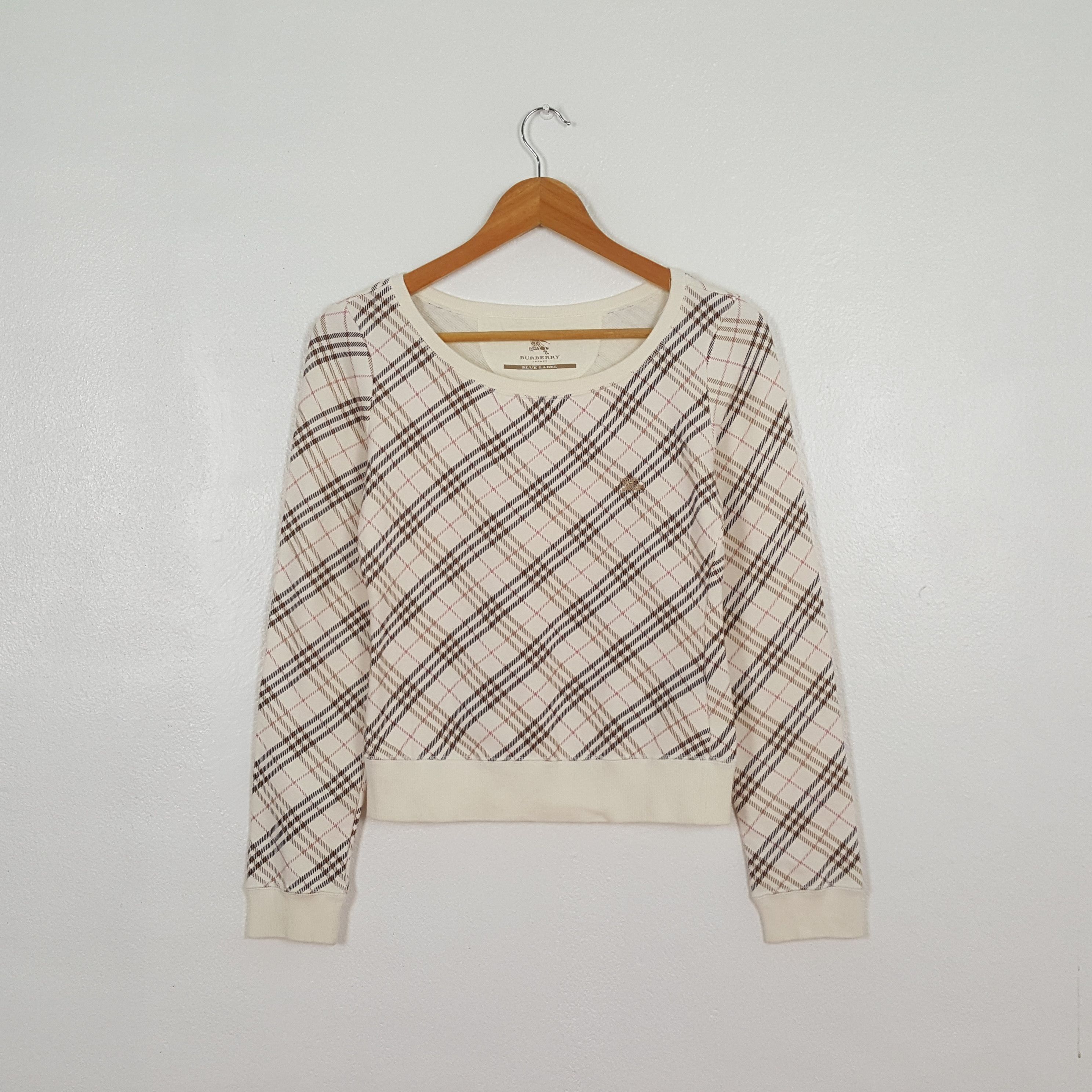 Burberry Vintage Burberry London Fashion Brand Sweatshirt C316N27 Size XS / US 0-2 / IT 36-38 - 1 Thumbnail