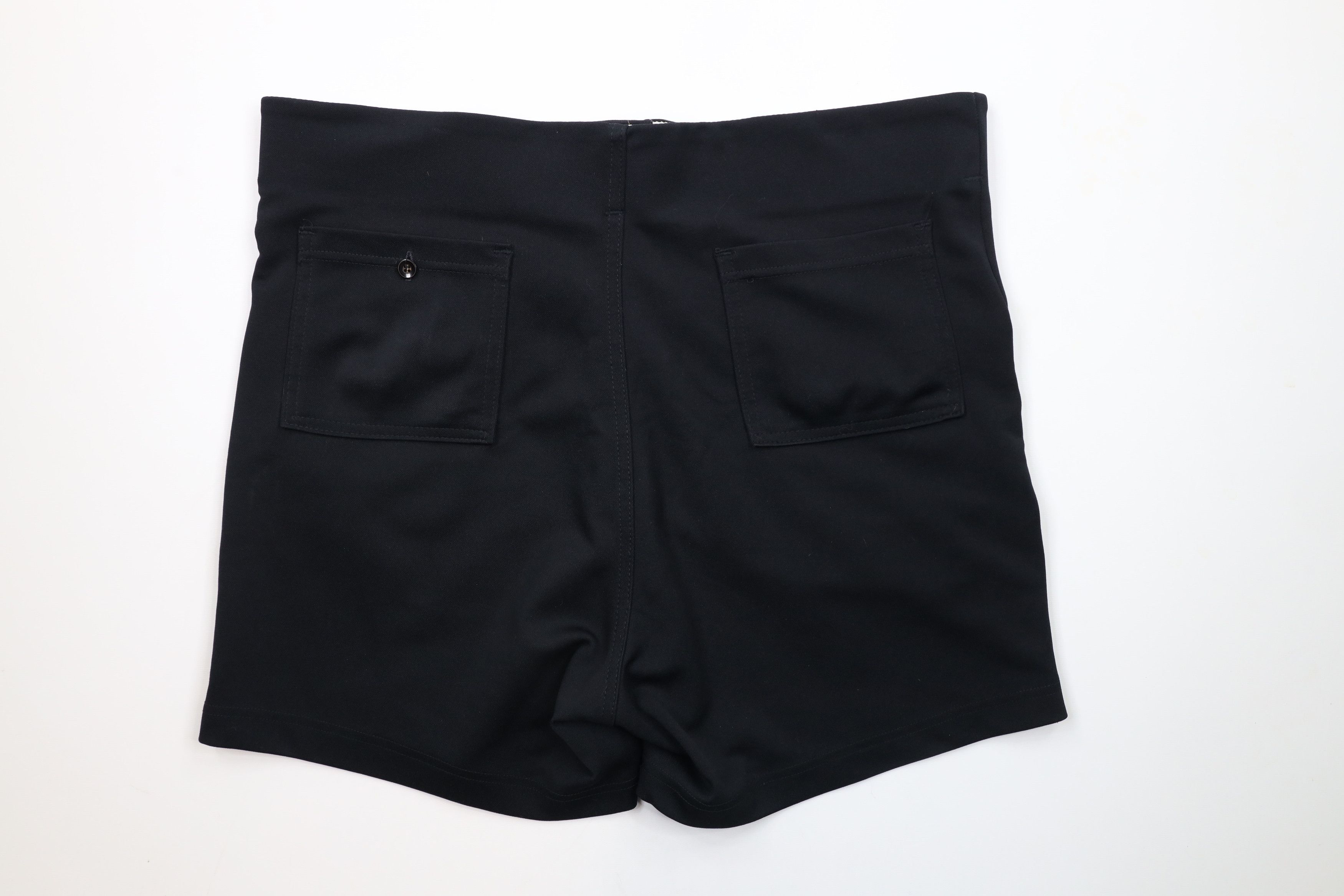 Swingster × Vintage Vintage 70s Swingster Knit Coach Coaches Shorts Black USA Size US 40 / EU 56 - 8 Thumbnail
