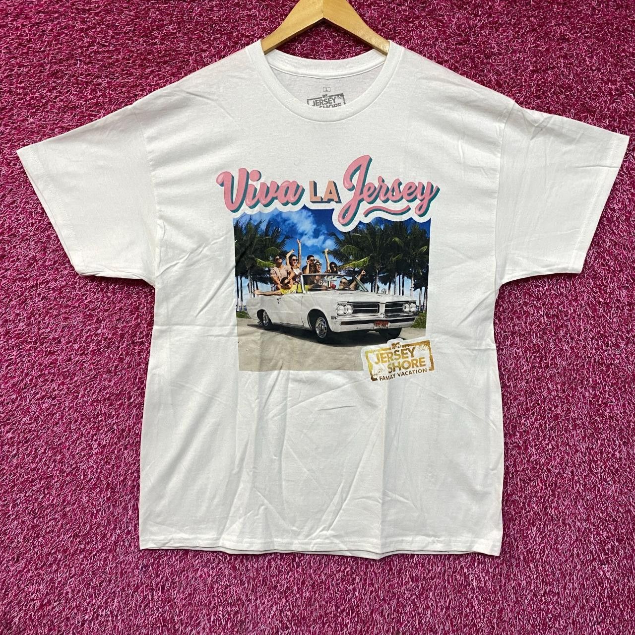 Ripple Junction Jersey Shore Viva LA Jersey Mtv Reality TV Series T-Shirt L Size US L / EU 52-54 / 3 - 1 Thumbnail