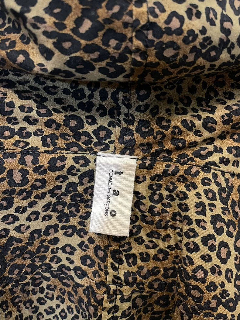 Comme des Garcons Comme Des Garcons Plaid leopard print cape 2502-Nextarrow Size XS / US 0-2 / IT 36-38 - 6 Thumbnail