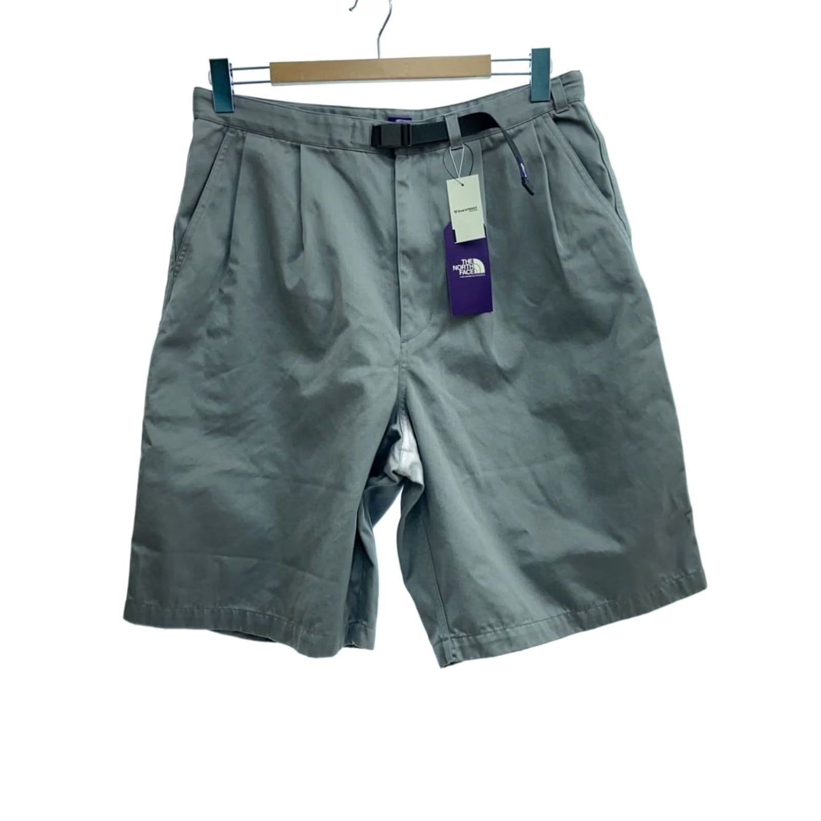 The North Face Purple Label THE NORTH FACE PURPLE LABEL Chino Shorts Men 34 Cotton Gray 10.2 Inseam Regular Pockets Summer Spring Fall Used Size US 34 / EU 50 - 2 Thumbnail