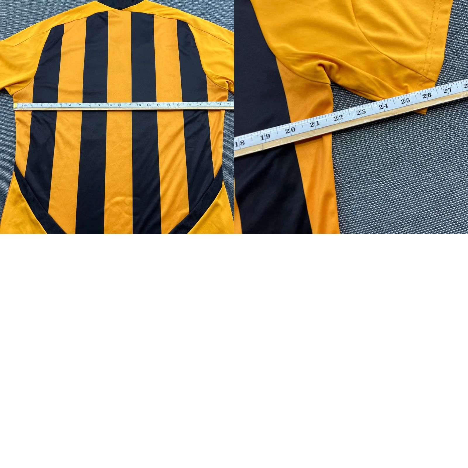 Adidas adidas Hull City 2011-2012 Home Mens Football Jersey Shirt Large Adult Multicolor Short Sleeve Moisture Wicking Quick Dry Football Mens Shirt Size US L / EU 52-54 / 3 - 9 Thumbnail