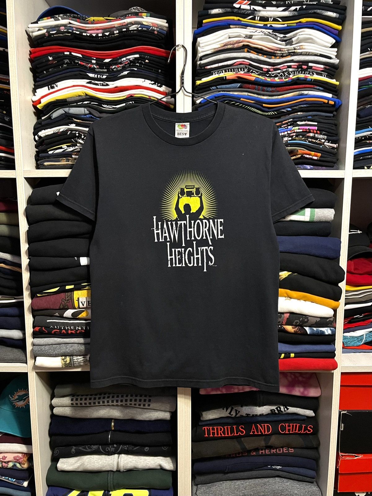 Band Tees Vintage Y2K Hawthorne Heights Emo Rock Band T-Shirt Size US M / EU 48-50 / 2 - 1 Thumbnail