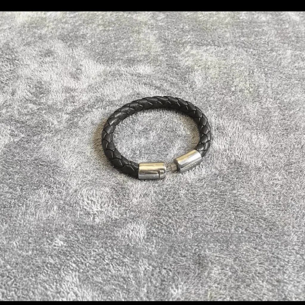 Prada Prada Leather Woven Bracelet. Size ONE SIZE - 2 Thumbnail