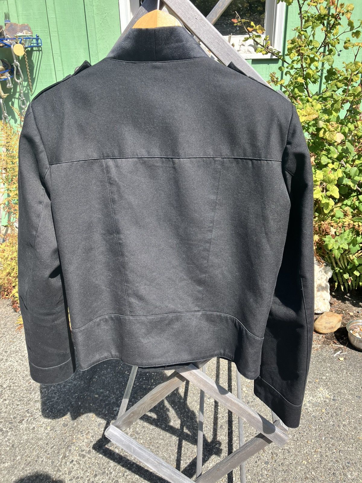 Balmain SS14 Kimono Military Biker Jacket Asymmetric Zippers Size US M / EU 48-50 / 2 - 10 Thumbnail