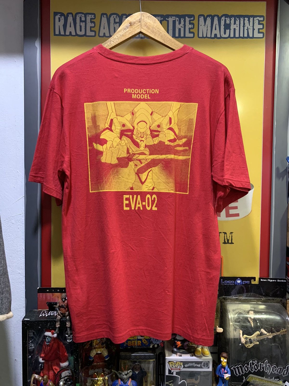 Japanese Brand X-GIRL EVANGELION “EVA-02 Protection Model” anime Tee Size US M / EU 48-50 / 2 - 8 Thumbnail