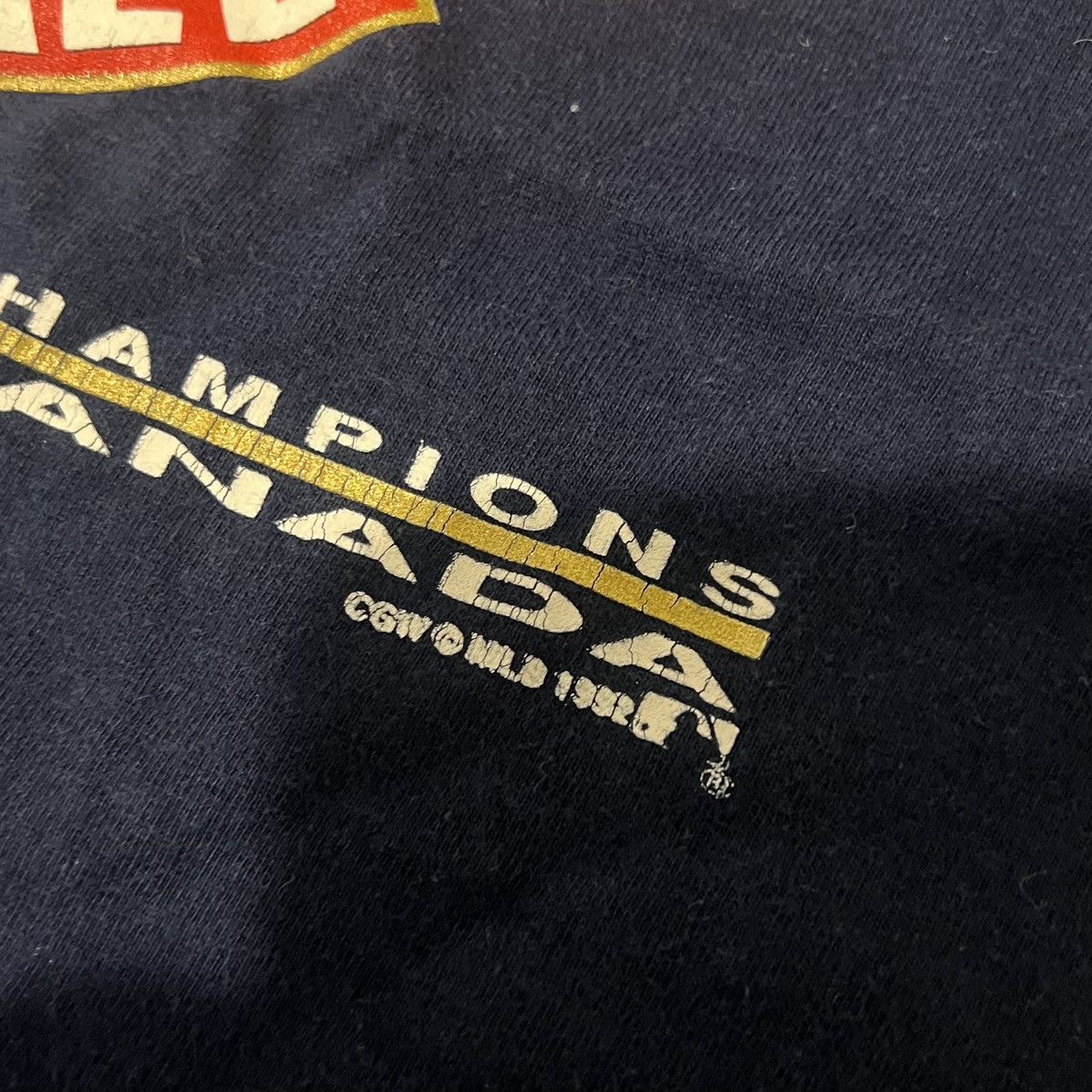 MLB Vintage 1992 Toronto Blue Jays World Series Champions tee Size US L / EU 52-54 / 3 - 5 Thumbnail