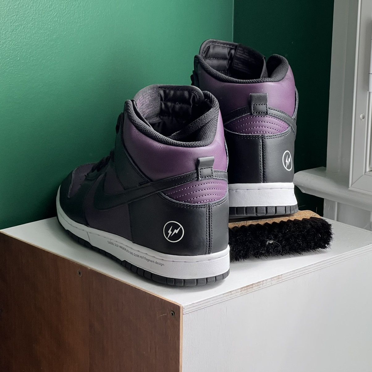 Nike Nike Dunk High Fragment Beijing (2021) Size US 11.5 / EU 44-45 - 4 Thumbnail