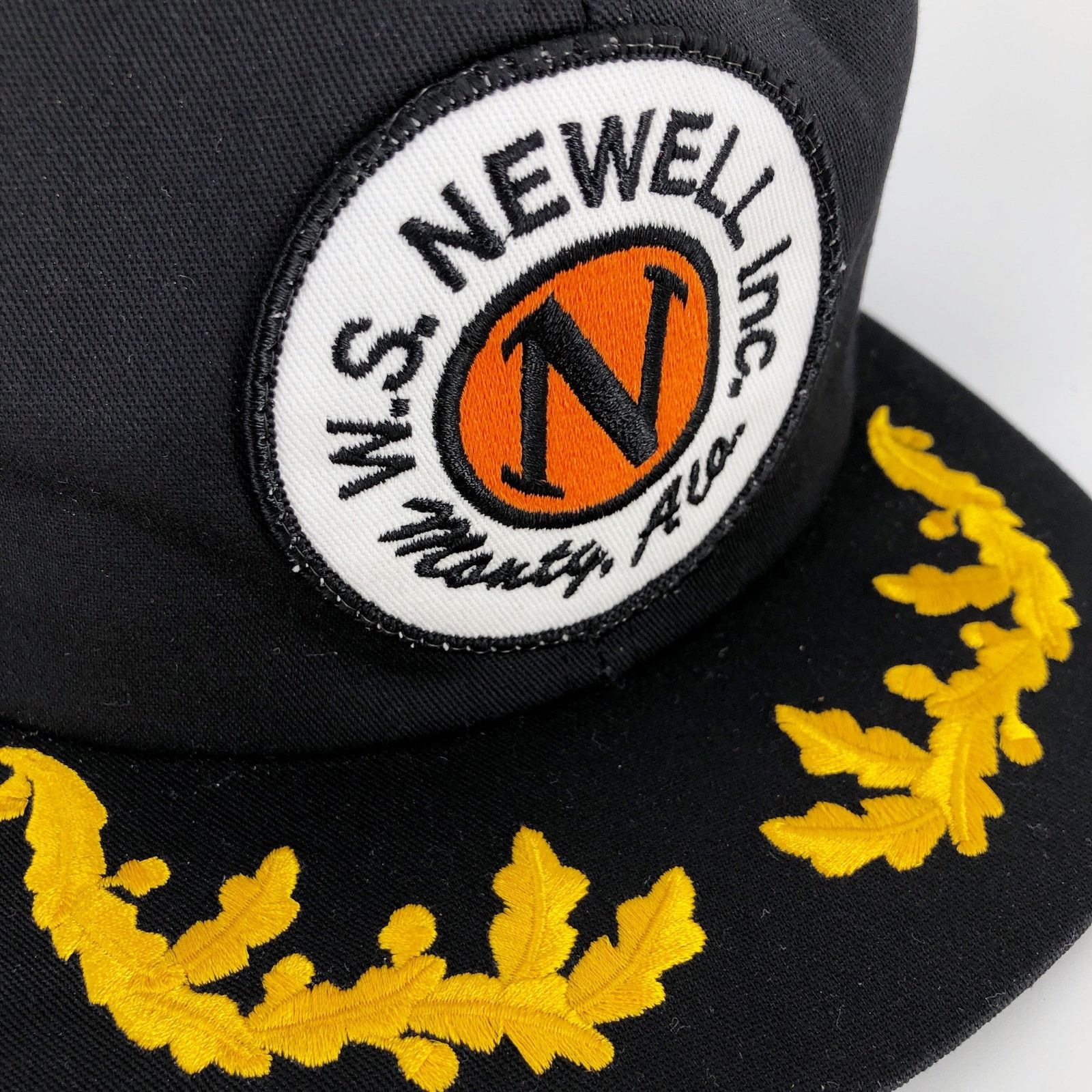 Vintage 90s WS Newell Montgomery Alabama trucker hat 1990s vintage Size ONE SIZE - 2 Thumbnail