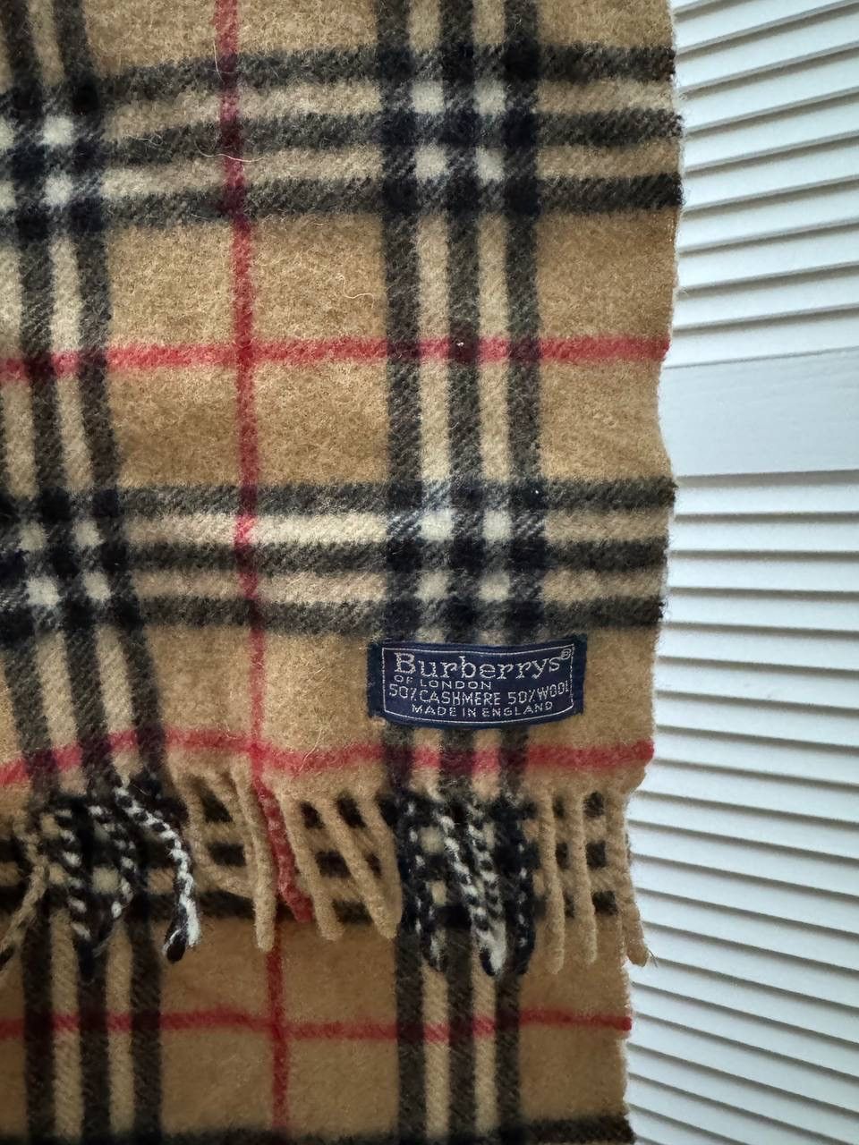 Burberry burberry the classic check cashmere scarf Size ONE SIZE - 3 Thumbnail