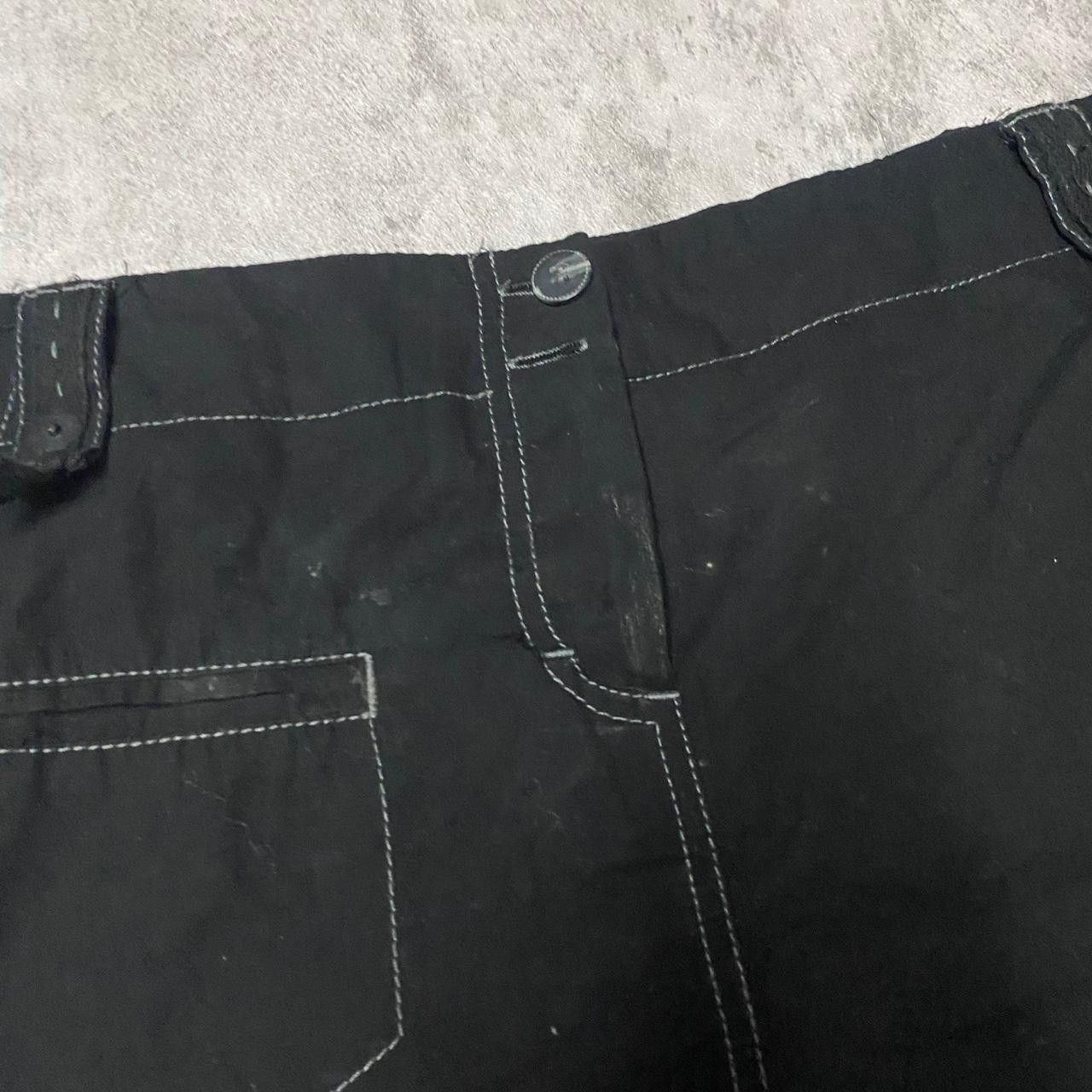 Other Black and grey pleated mini skirt with pockets Size 32" / US 10 / IT 46 - 3 Thumbnail