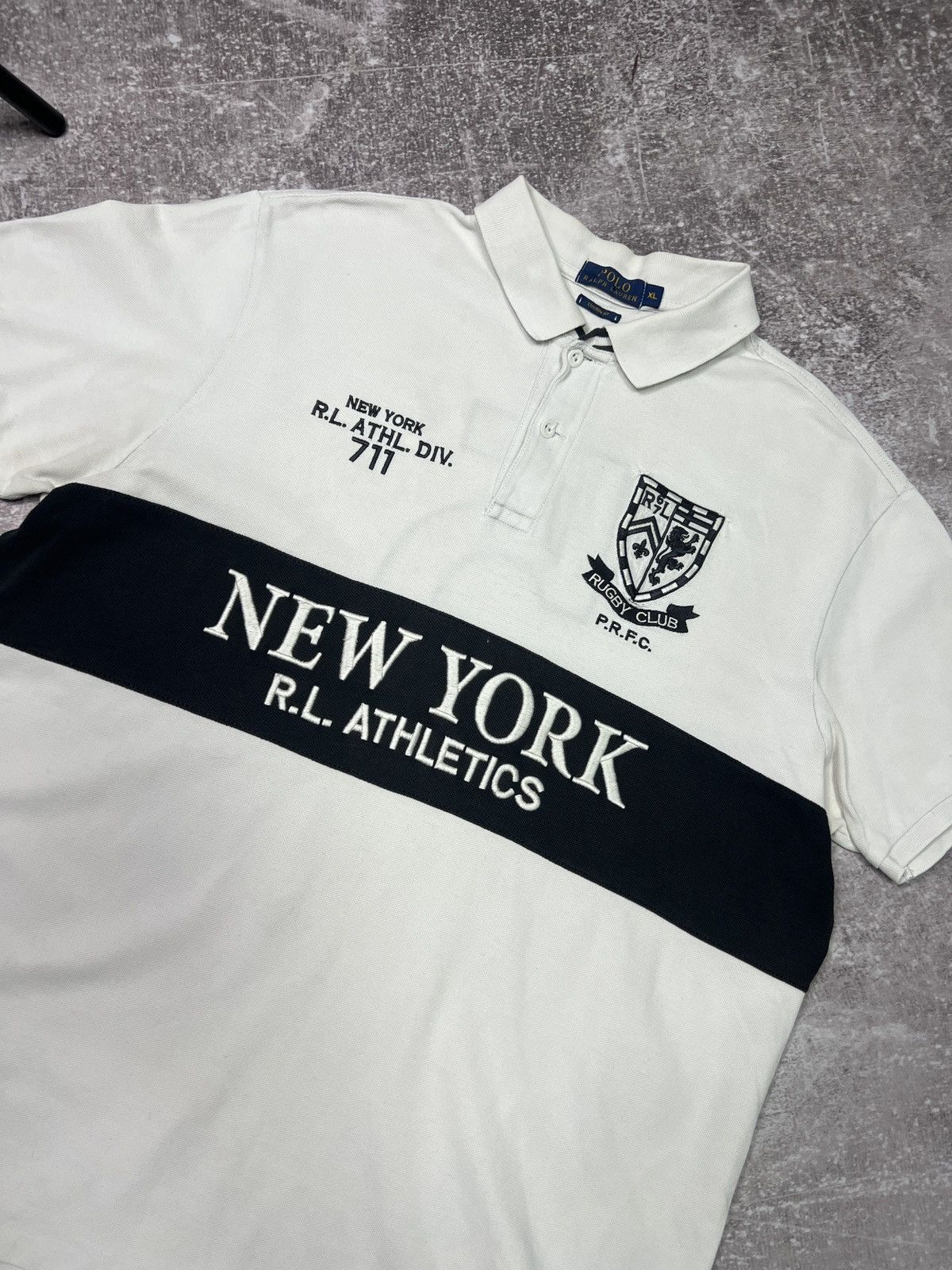 Polo Ralph Lauren Y2K New York Polo Ralph Lauren T-shirt Size XL Size US XL / EU 56 / 4 - 2 Thumbnail