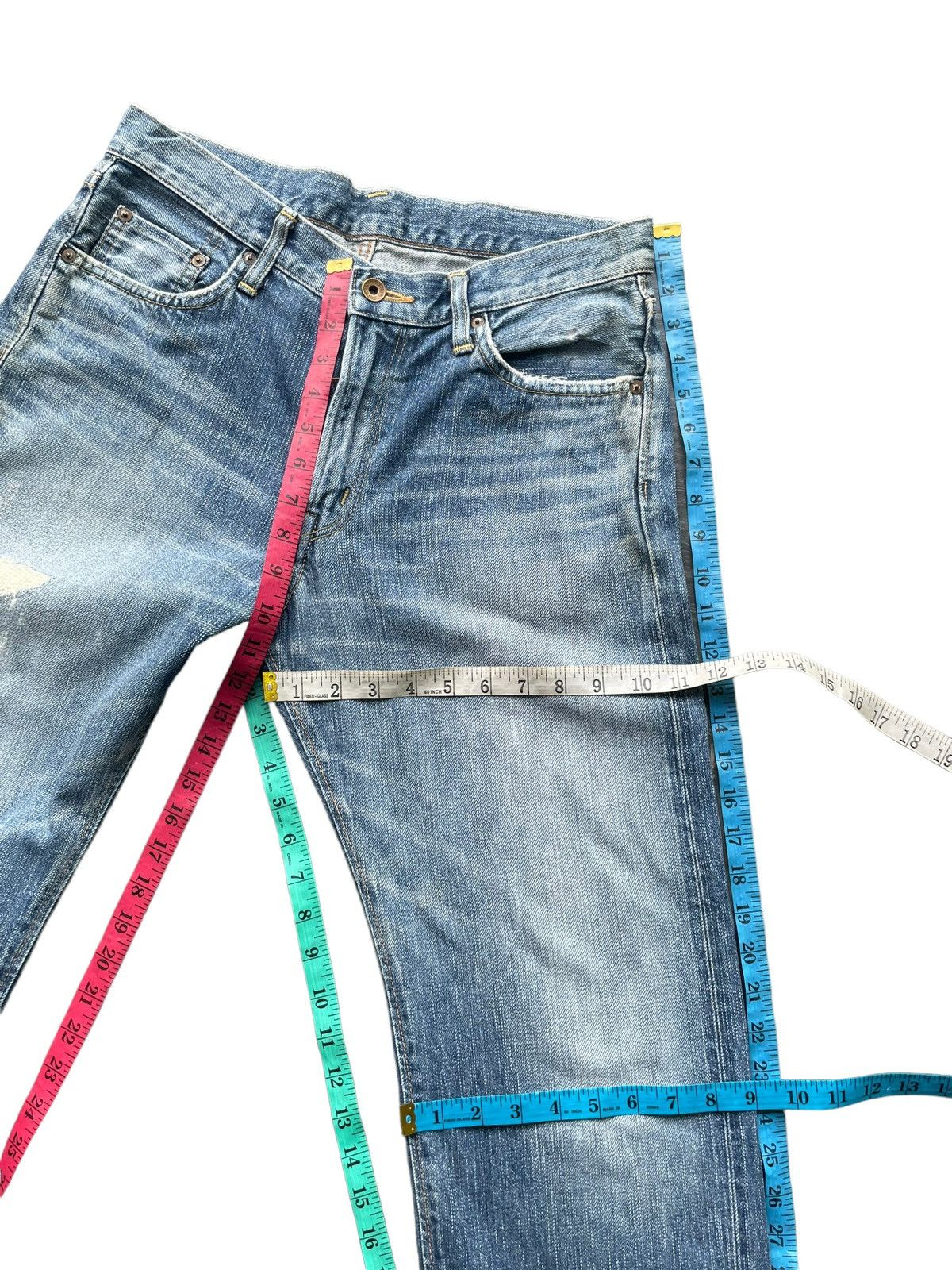 Edwin Vintage Edwin Selvedge Distresed Denim Size US 32 / EU 48 - 17 Thumbnail