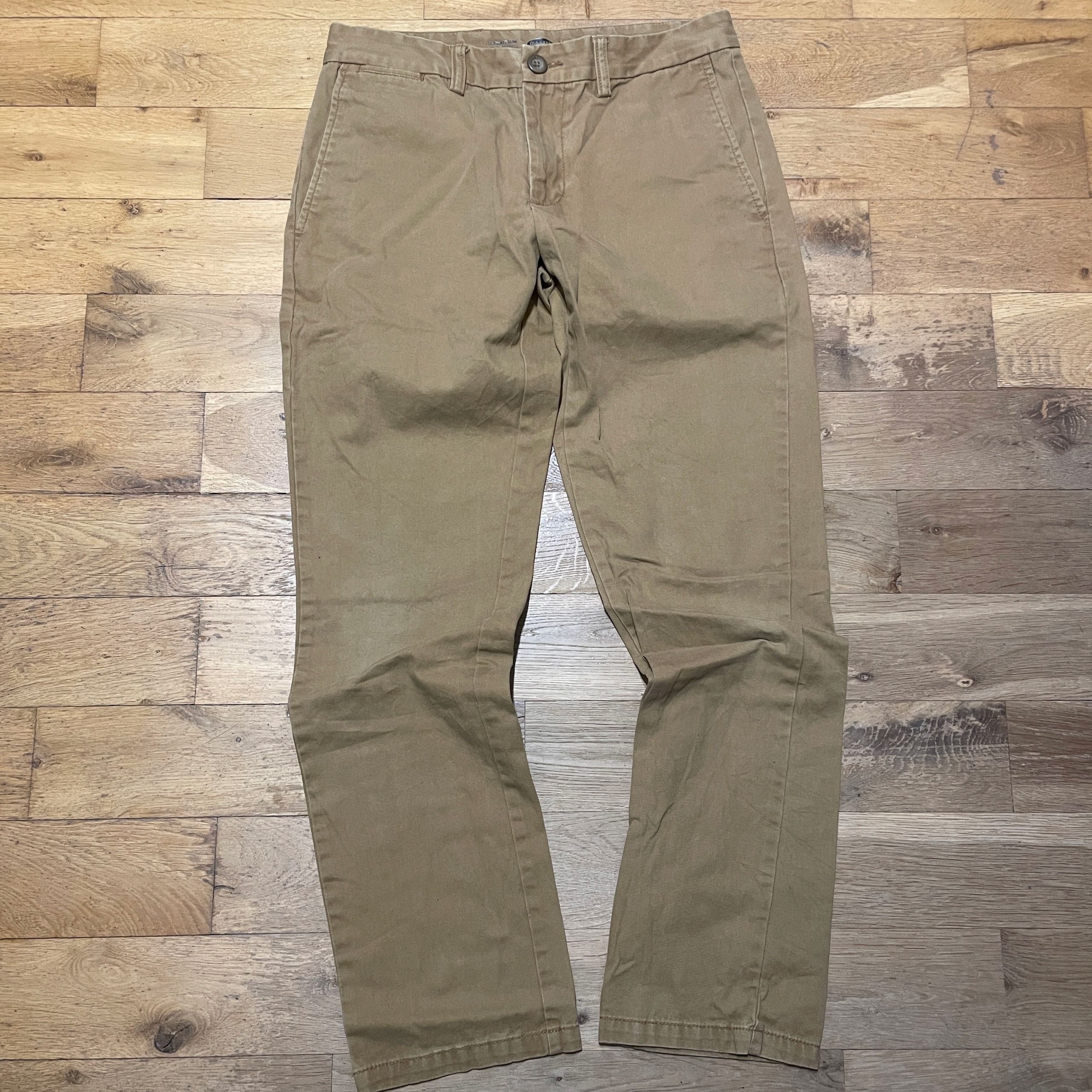 Old Navy × Vintage OLD NAVY MEN'S FASHIONABLE CHINO TROUSERS SLIM W 29 L 30 Size US 29 - 1 Thumbnail
