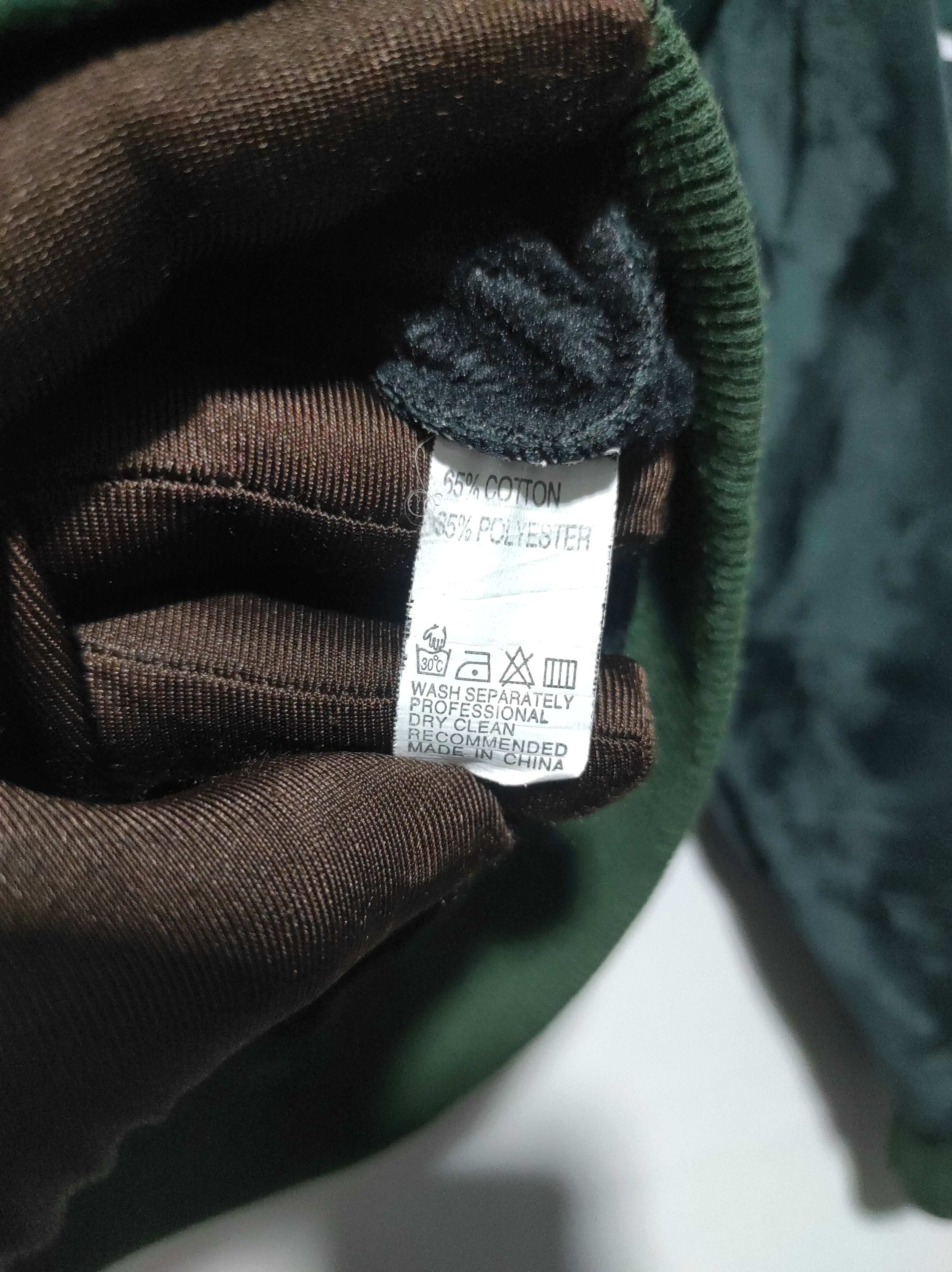 Hysteric Glamour Velvet Green Zipper Fur Hoodie LGB style Size S / US 4 / IT 40 - 13 Thumbnail