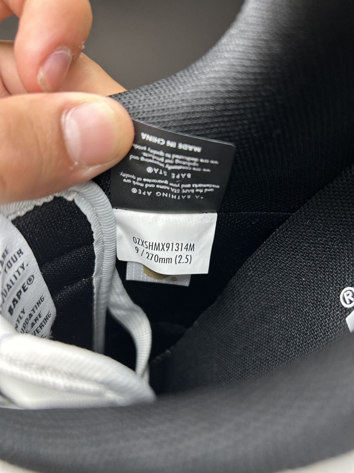 Bape BAPESTA OS #2 Size US 9 / EU 42 - 7 Thumbnail