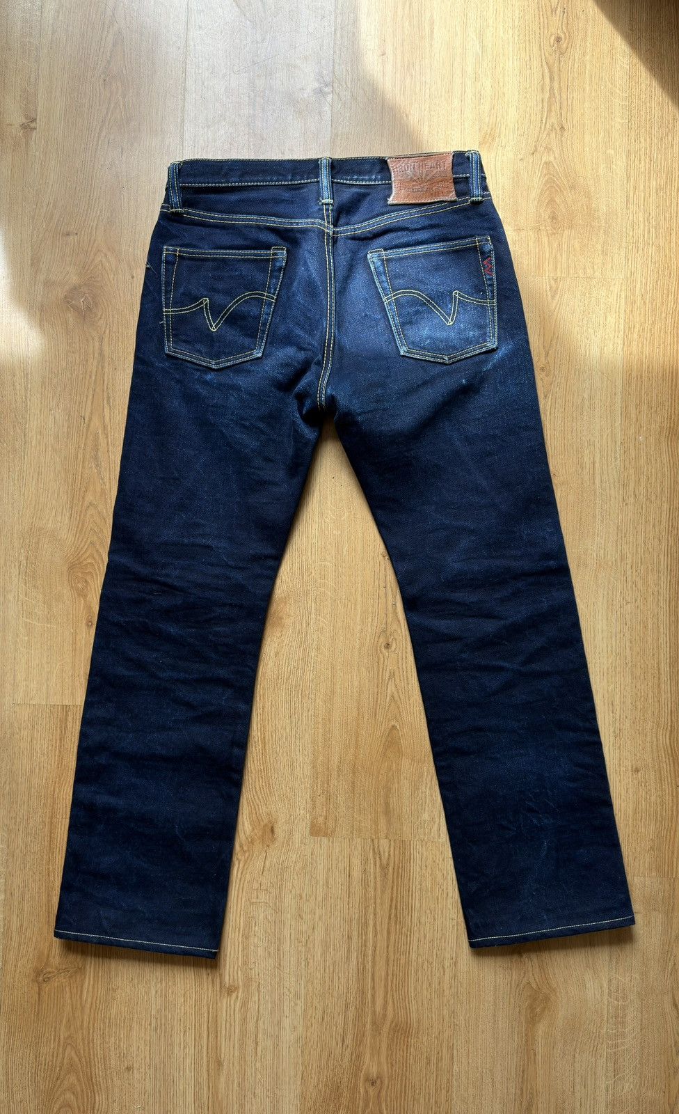 Iron Heart Iron Heart IH 666SII 18oz Double Indigo 32x29 Size US 32 / EU 48 - 2 Thumbnail