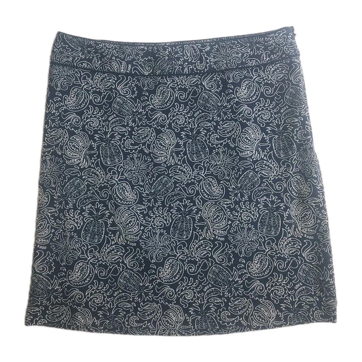 Vineyard Vines Vineyard Vines Margo Skirt Pineapple Paisley Lined White 6 Size 28" / US 6 / IT 42 - 1 Thumbnail