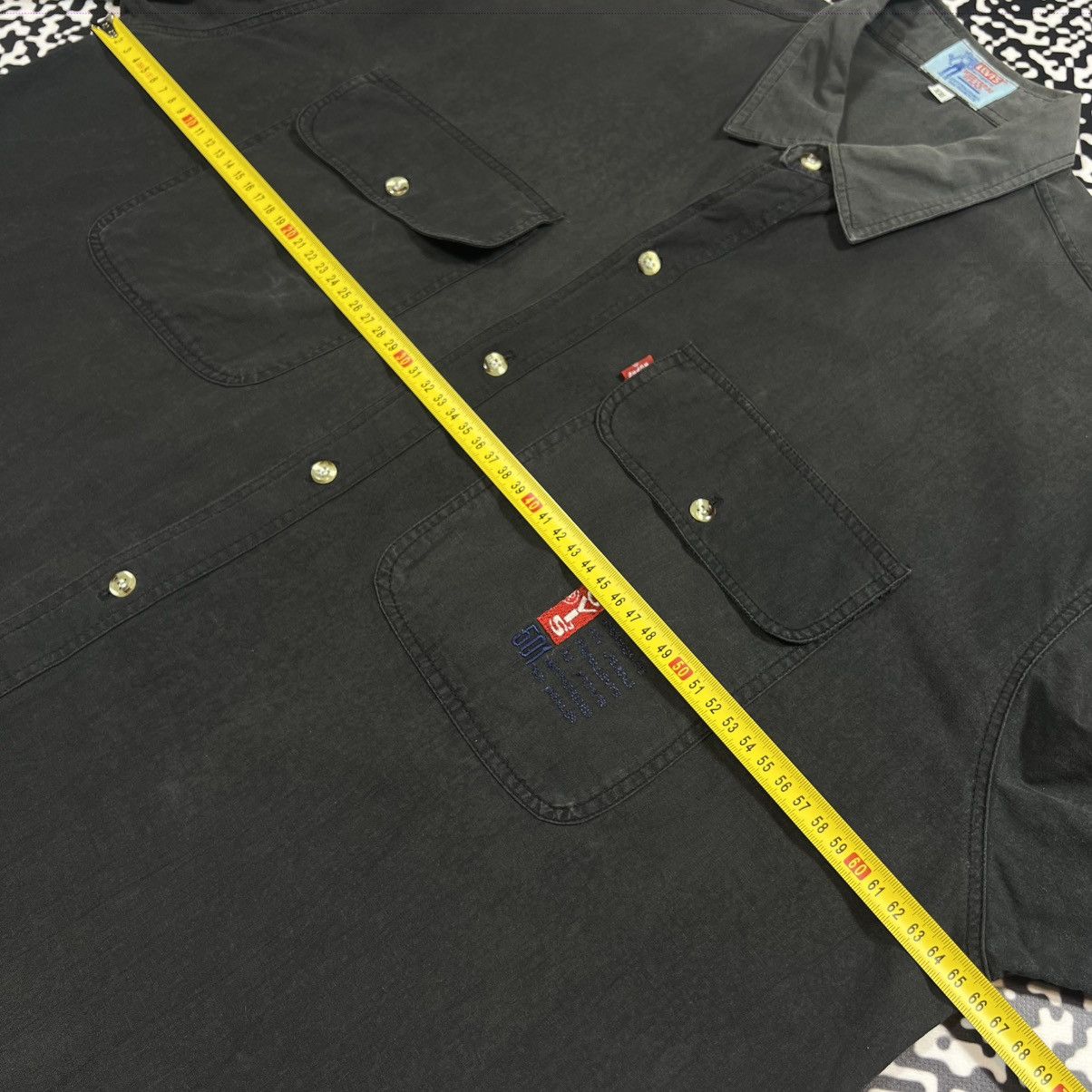 Levi's Vintage Clothing Vintage 80s Levis Western Shirt Faded Retro Casual Rare 90s Size US XXL / EU 58 / 5 - 14 Thumbnail