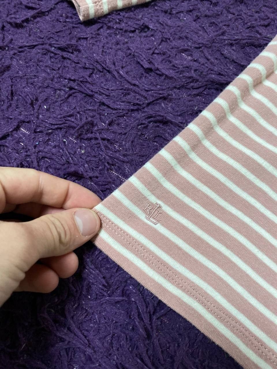 Lauren Ralph Lauren Y2K Long Sleeve striped Lauren Ralph Lauren Vintage Size S / US 4 / IT 40 - 6 Thumbnail