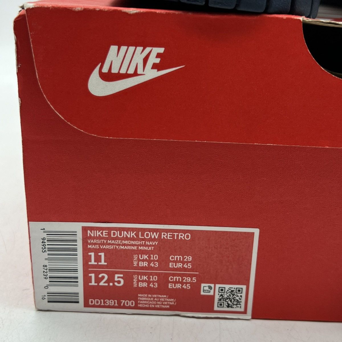 Nike Nike dunk low Michigan Size US 11 / EU 44 - 6 Thumbnail