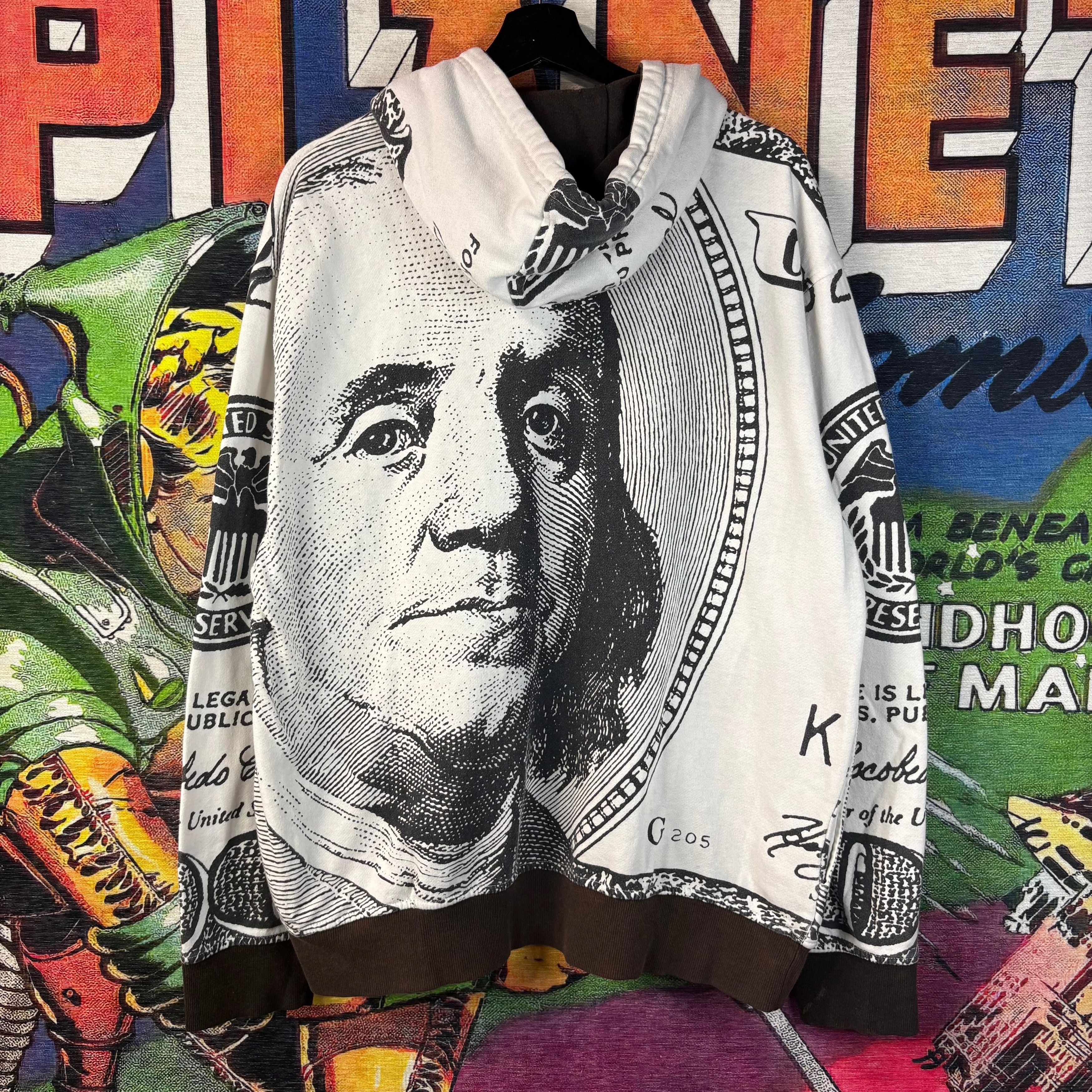 Vintage Y2K Benjamin Hoodie Size XL Size US XL / EU 56 / 4 - 3 Thumbnail