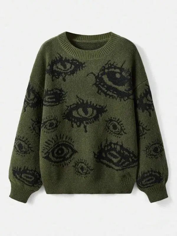Japanese Brand Eyes Y2K Pullovers Knit Wear Sweater Size US M / EU 48-50 / 2 - 1 Thumbnail