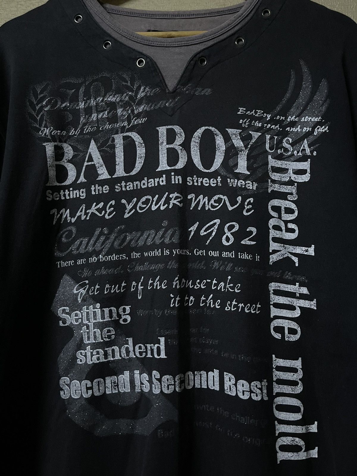 If Six Was Nine Badboy Japan Break The Mold Double Layered Longsleeve Size US XL / EU 56 / 4 - 5 Thumbnail