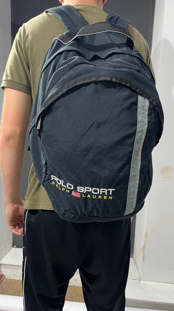 Polo Ralph Lauren Vintage Polo Sport Ralph Lauren Backpack 90s Bag Size ONE SIZE - 2 Thumbnail