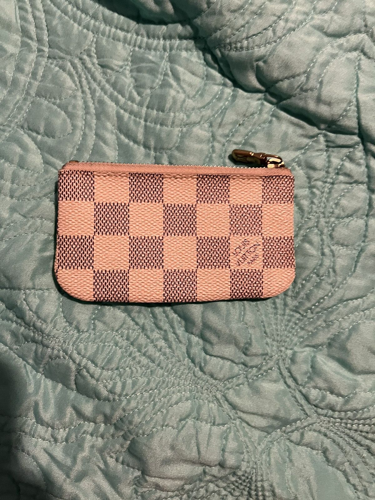 Louis Vuitton Louis Vuitton Damier Azur Key Pouch Size ONE SIZE - 2 Thumbnail