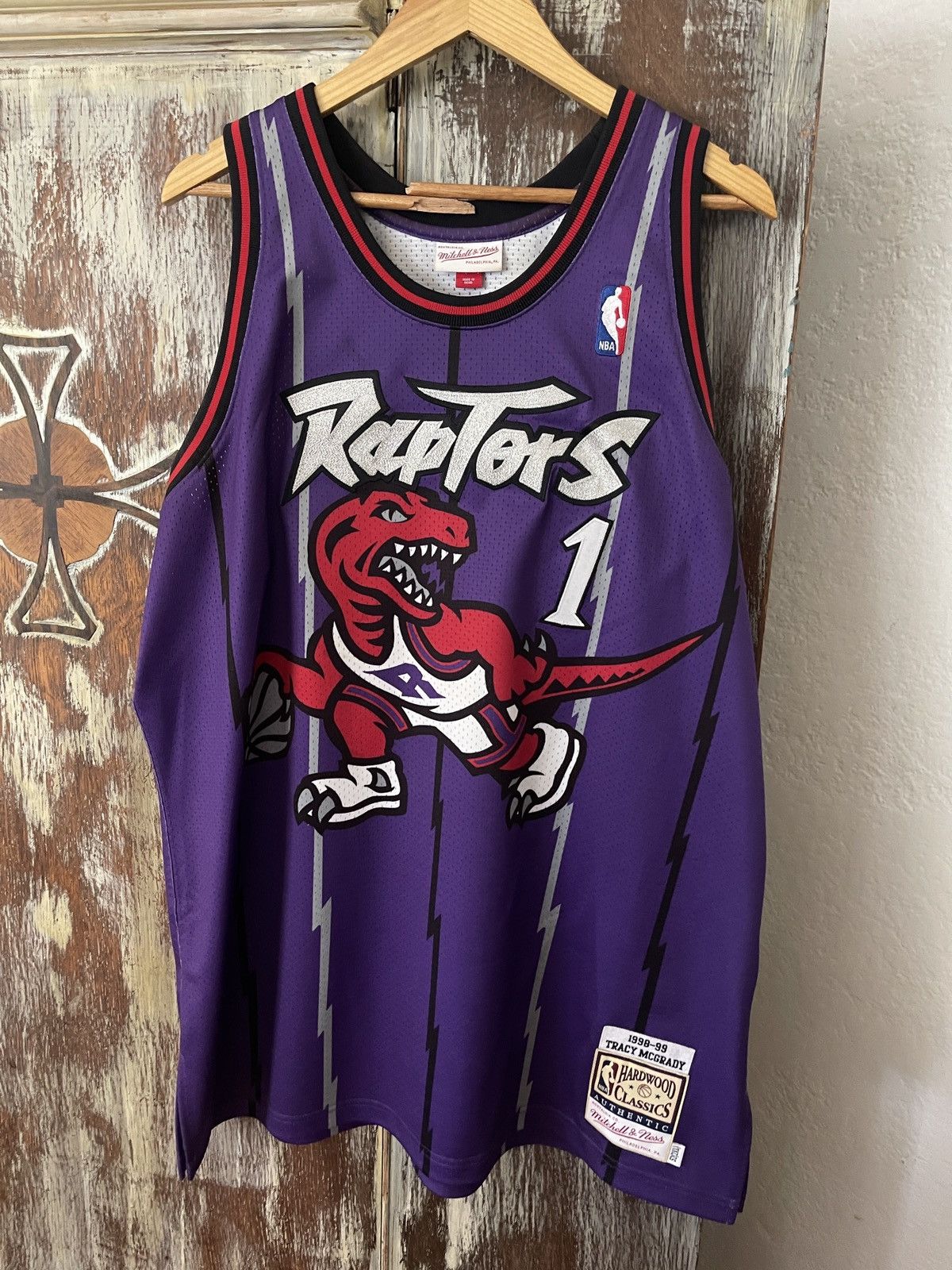 Mitchell & Ness Mitchell & Ness Tracy McGrady Authentic Raptors Jersey Size US XXL / EU 58 / 5 - 1 Thumbnail