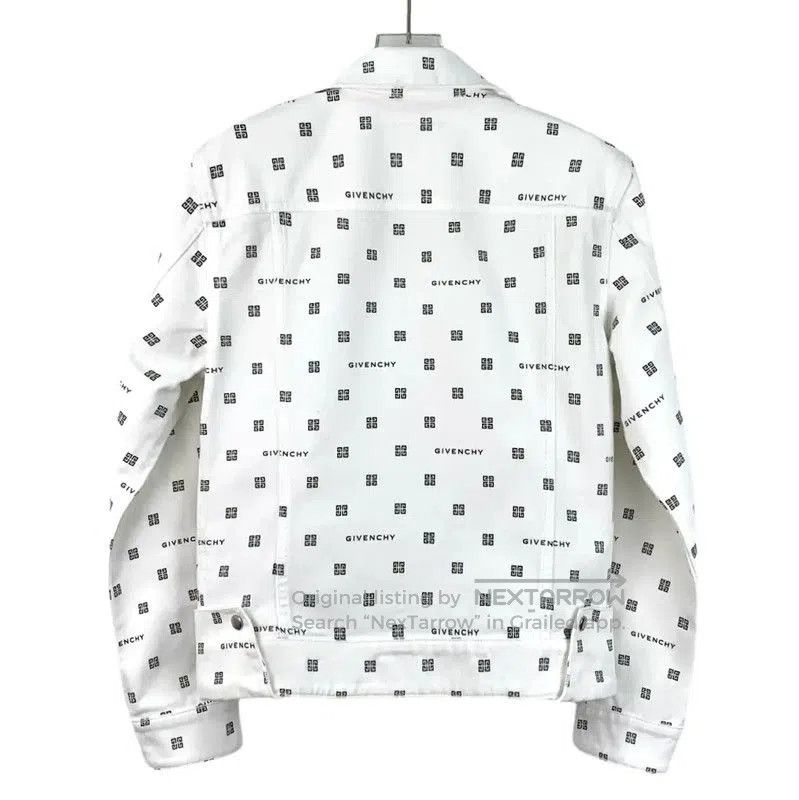 Givenchy Givenchy Women's XXS White Cotton Jacket . Size XXS / US 00 / IT 34 - 1 Thumbnail